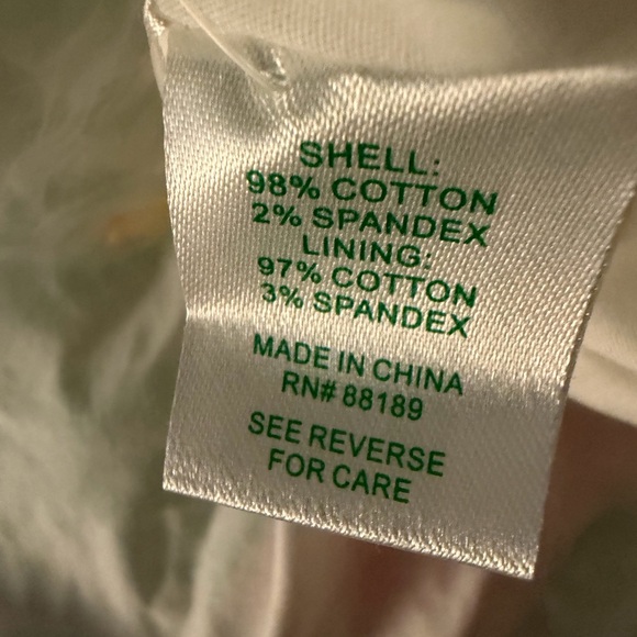 LILLY PULITZER TRISHA STRETCH SHIRTDRESS SIZE 8 WHO LET THE FRONDS OUT EXCELLENT - Picture 13 of 14